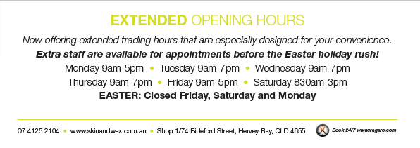 extended easter hours